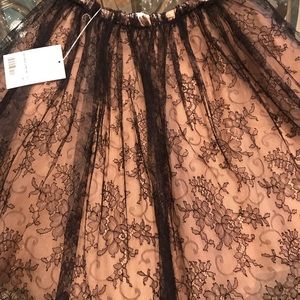 Valentino lace skirt
